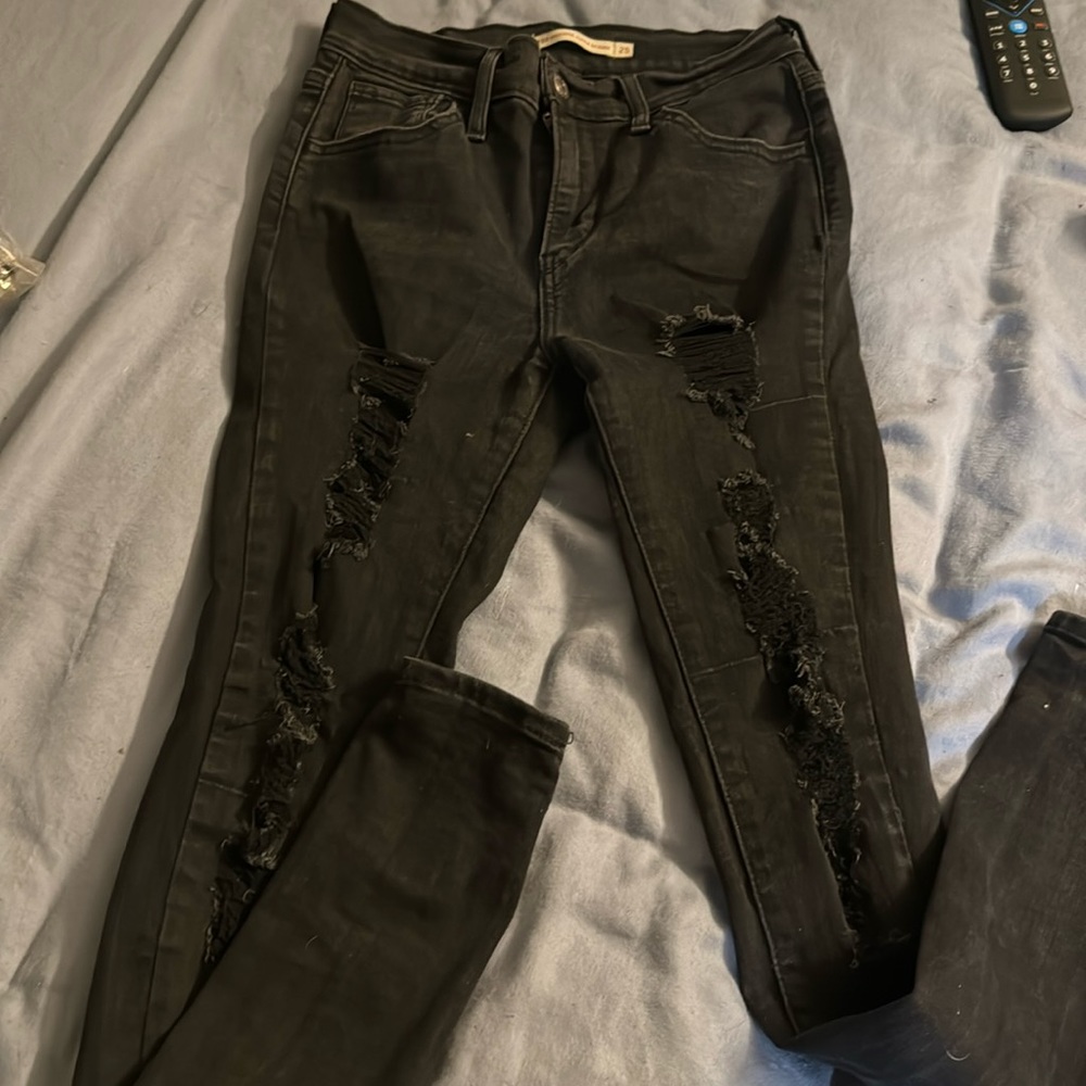 Women high rise super skinny jeans